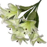 Huitich 7 - Head Faux Lily Bouquet - Realistic Artificial Flowers - Mumzar